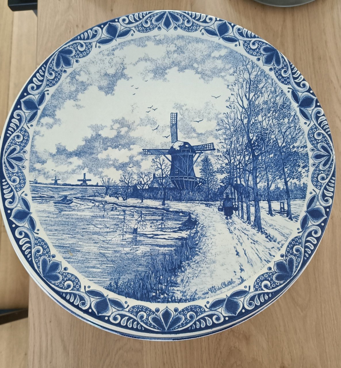 Delfts blauwe borden te koop