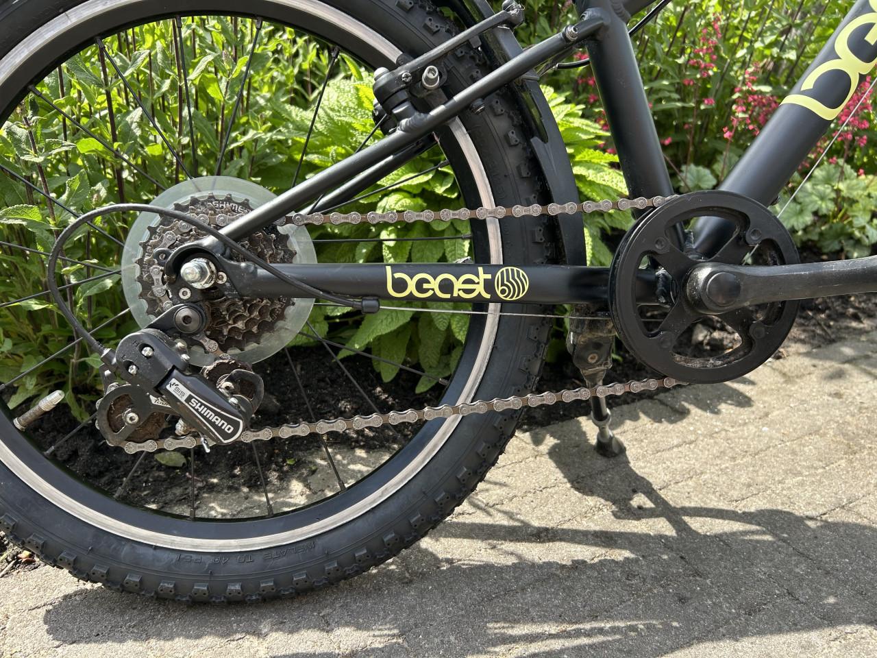 MTB mountainbike 20inch zwart Bikefun Beast