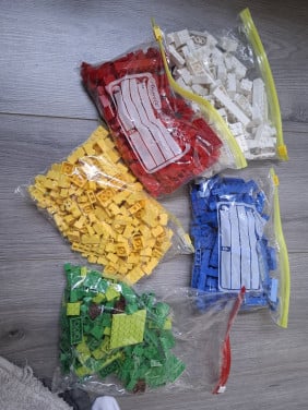 Lego bouwstenen diverse kleuren