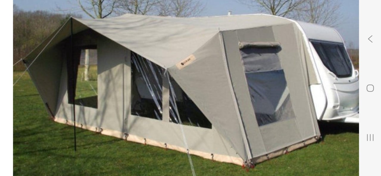 Splinternieuwe Gerjak B&B design 925 voortent met frame
