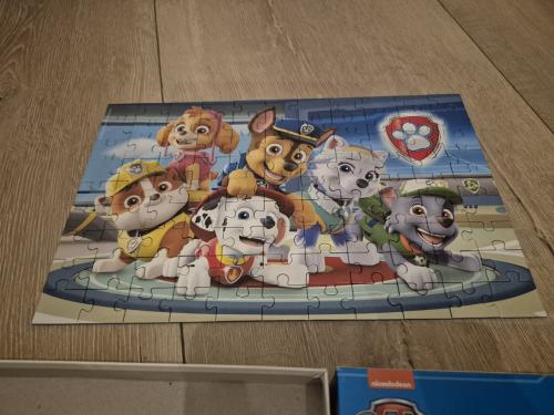 3 paw patrol puzzels