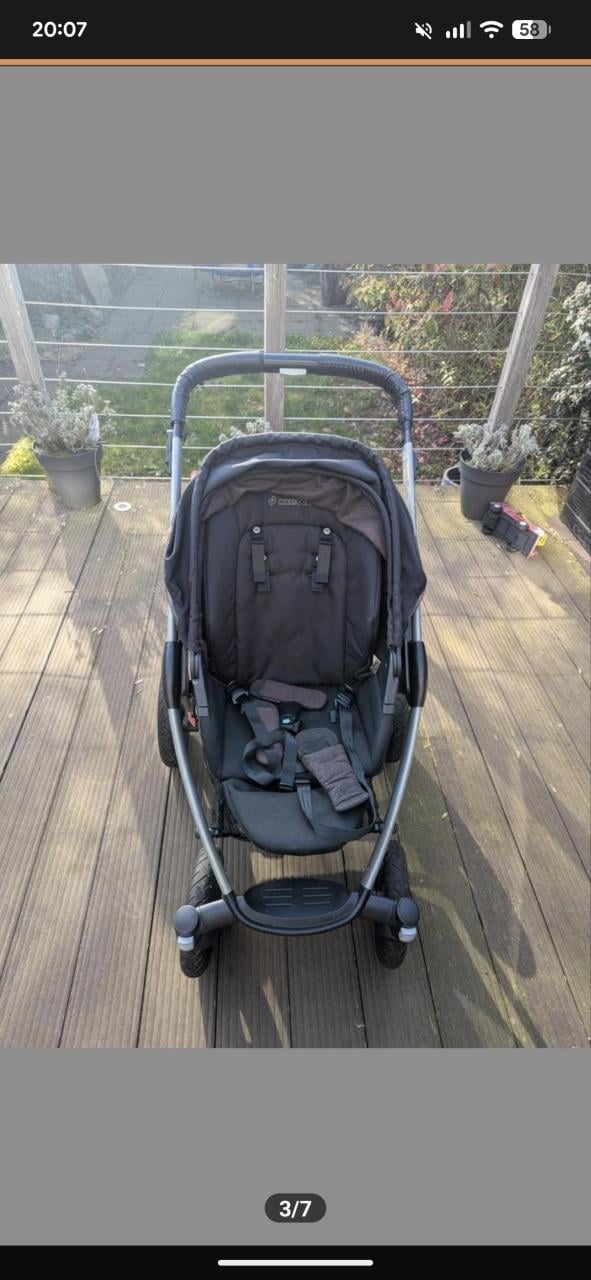 Maxi cosi mura plus, buggy plus reiswieg