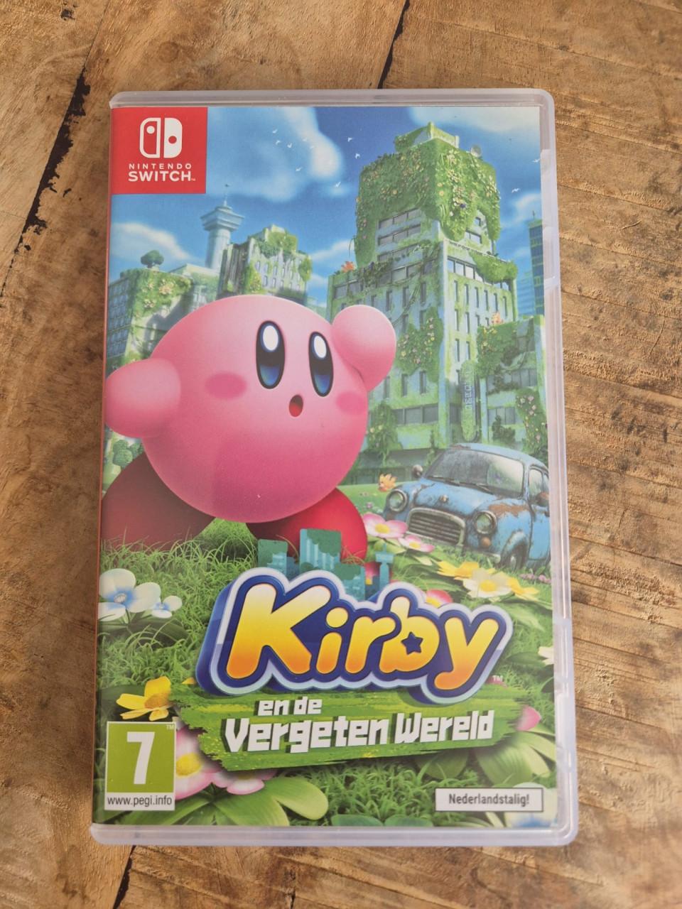 Kirby en de vergeten wereld Nintendo Switch