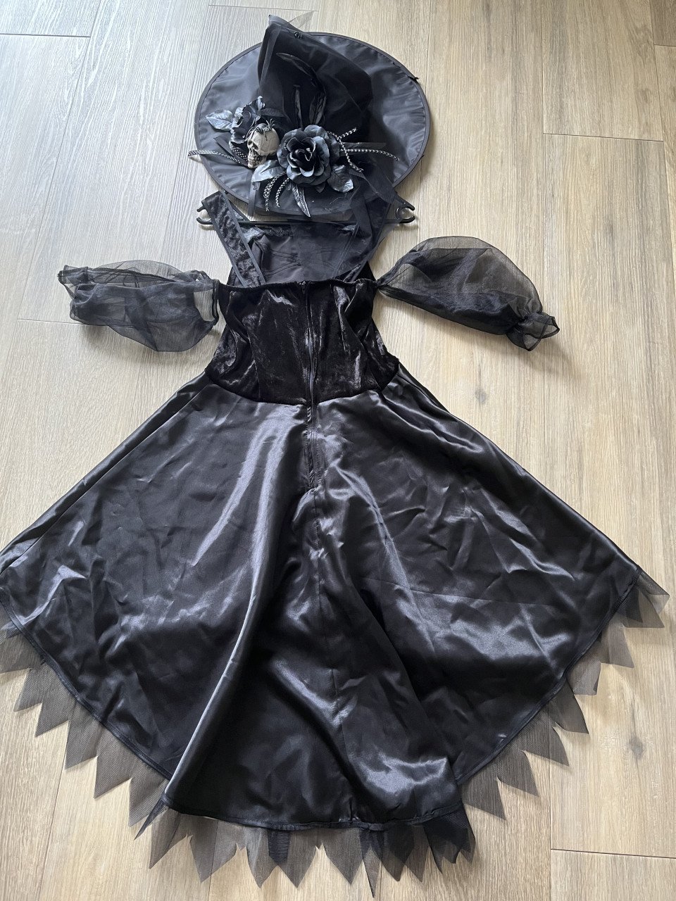 Heksenpak Halloween Carnaval verkleedkleding 164
