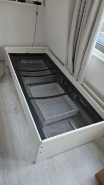 Bed frame incl auping spiraal en matras
