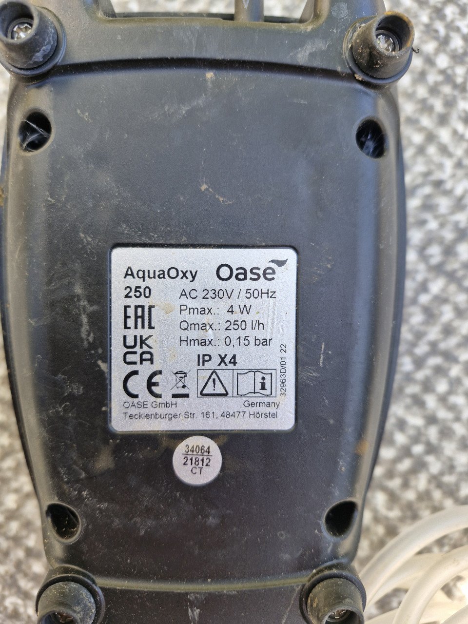 Oase AquaOxy 250