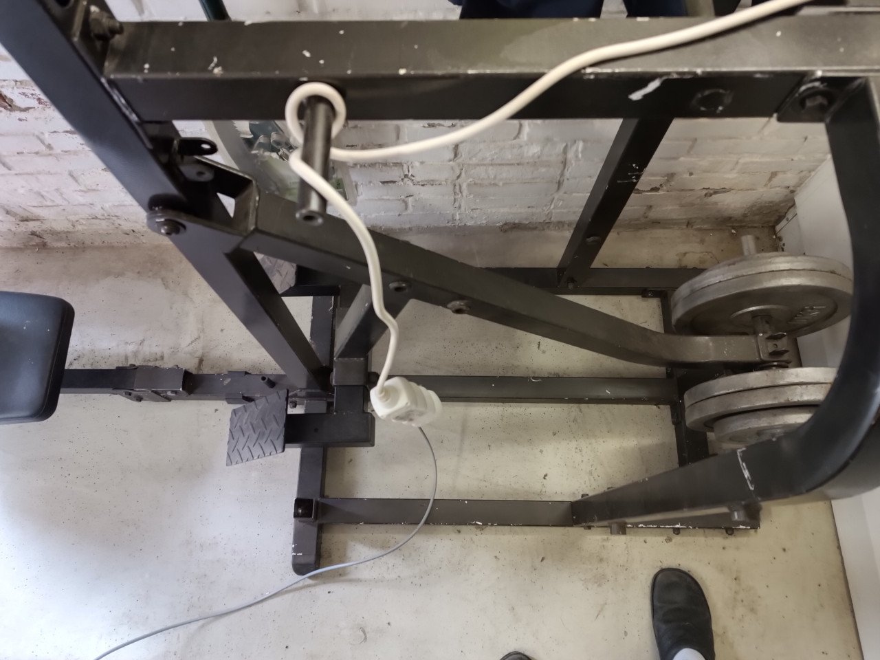 Legpress machine fitness