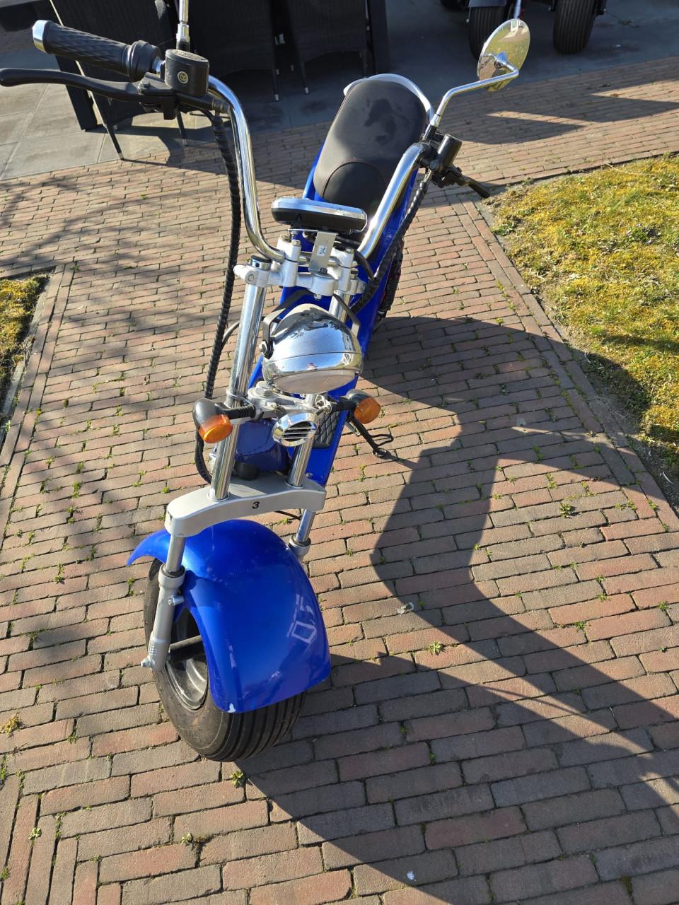 Citycoco electrische scooters geel kenteken als set te koop