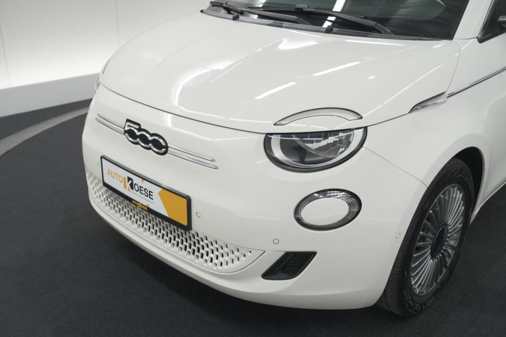 Fiat 500 icon 42 kwh | 96.4% soh | dodehoekdetectie | camera | parkeersenso