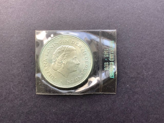 Juliana , 10 gulden zilver 1970 unc.
