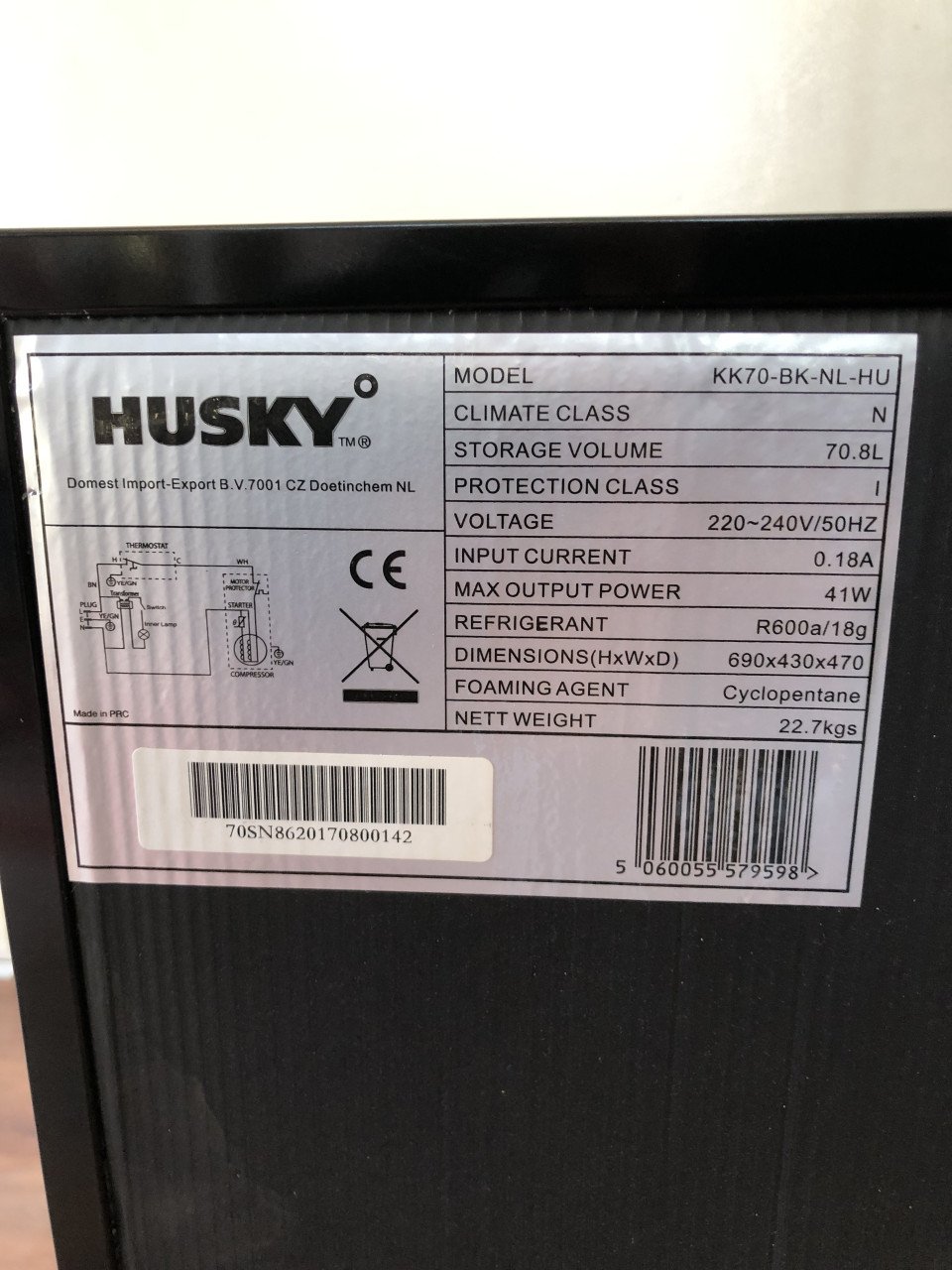 Mooie gebruikte horeca vitrine koelkast