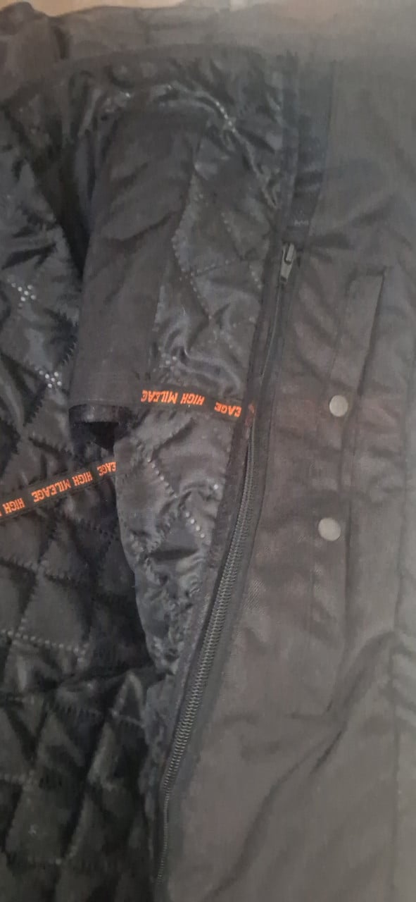 Lederen motorjas Dames