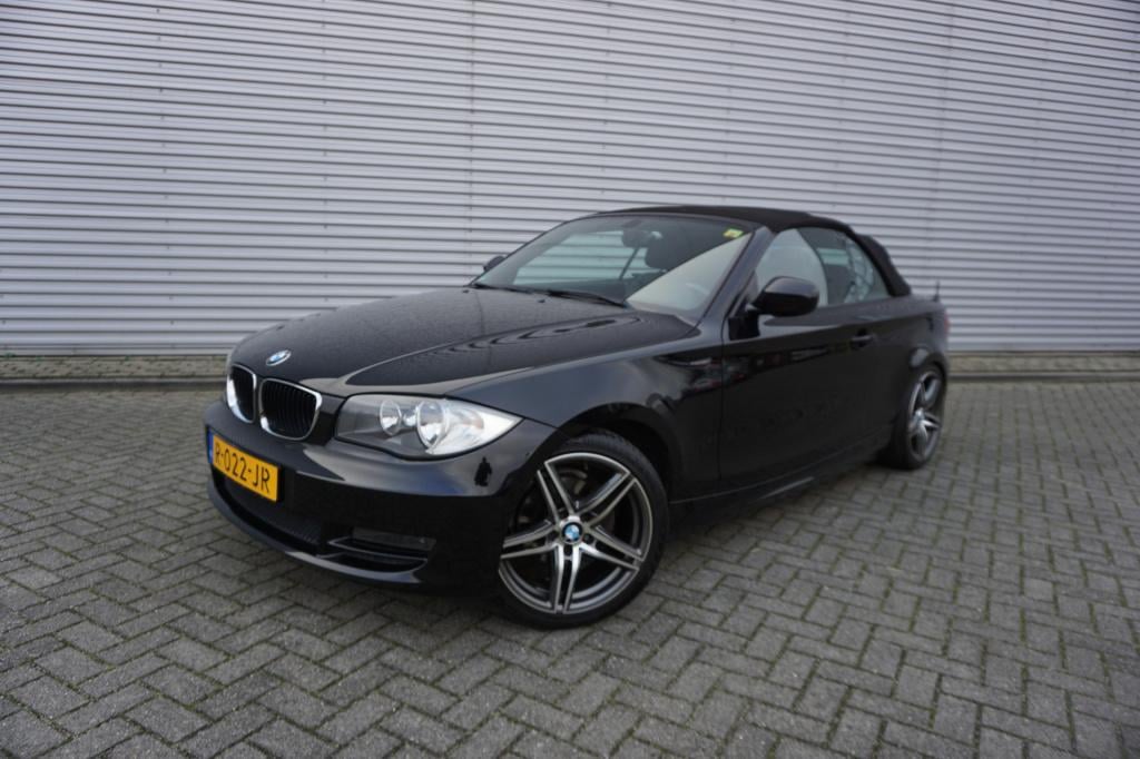 BMW 1 Serie cabrio 118i high executive climate / cruise / leder / stoelverw