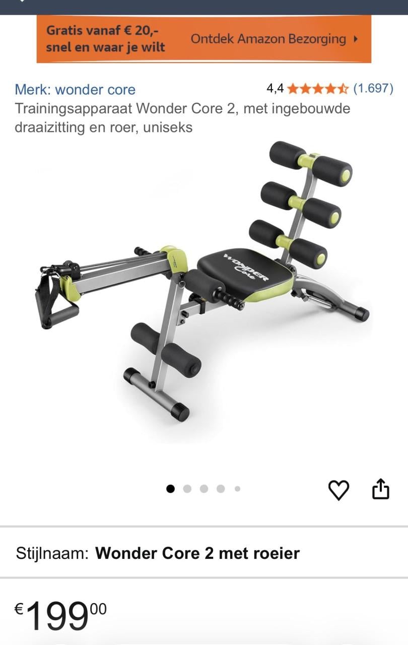 Trainingsapparaat Wonder Core 2