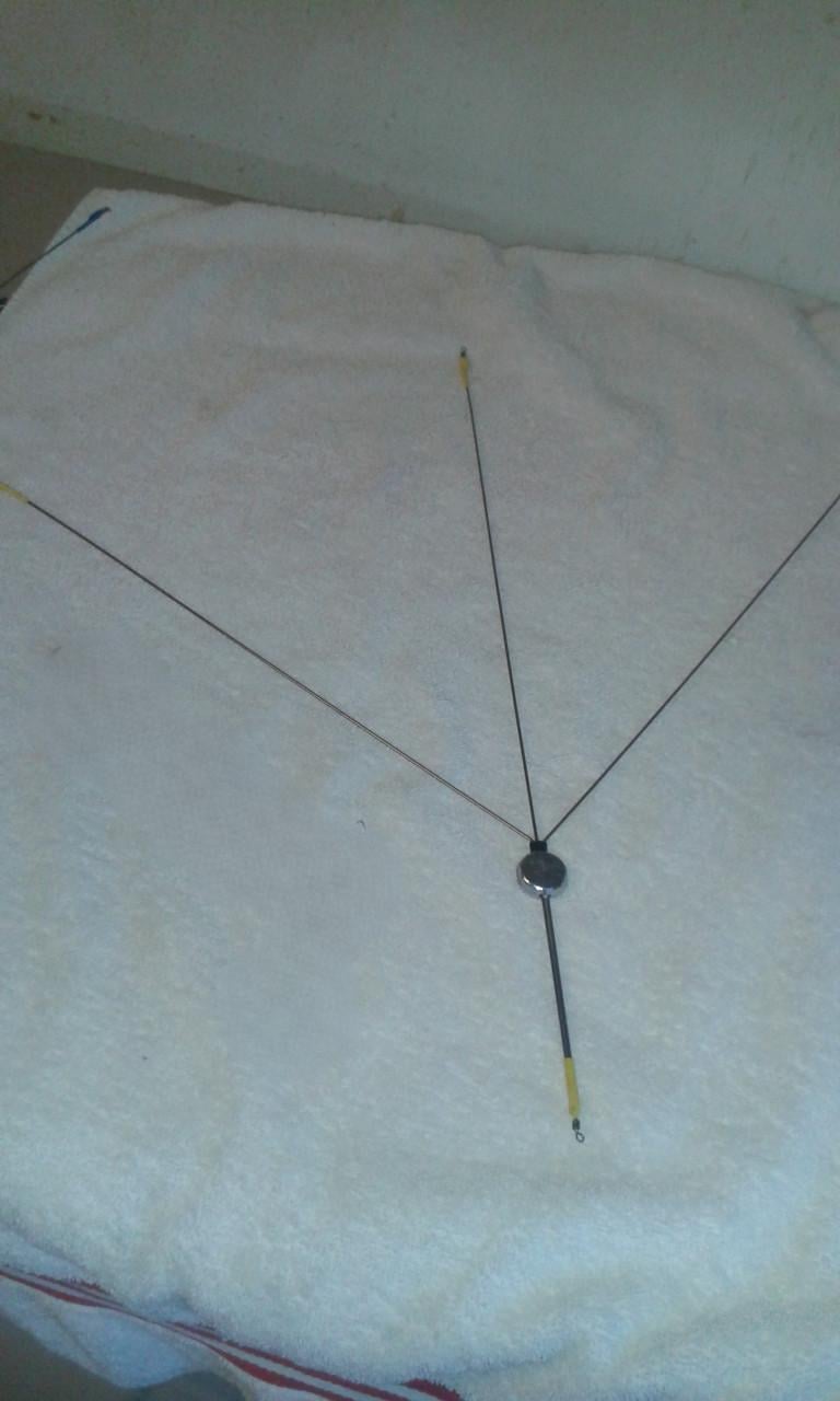 De Kippepoot onderlijn (licht verzwaard ) is er ook weer .