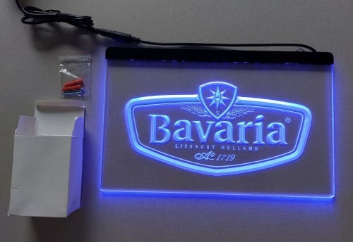 Bavaria Acryl Bord Met Ledverlichting