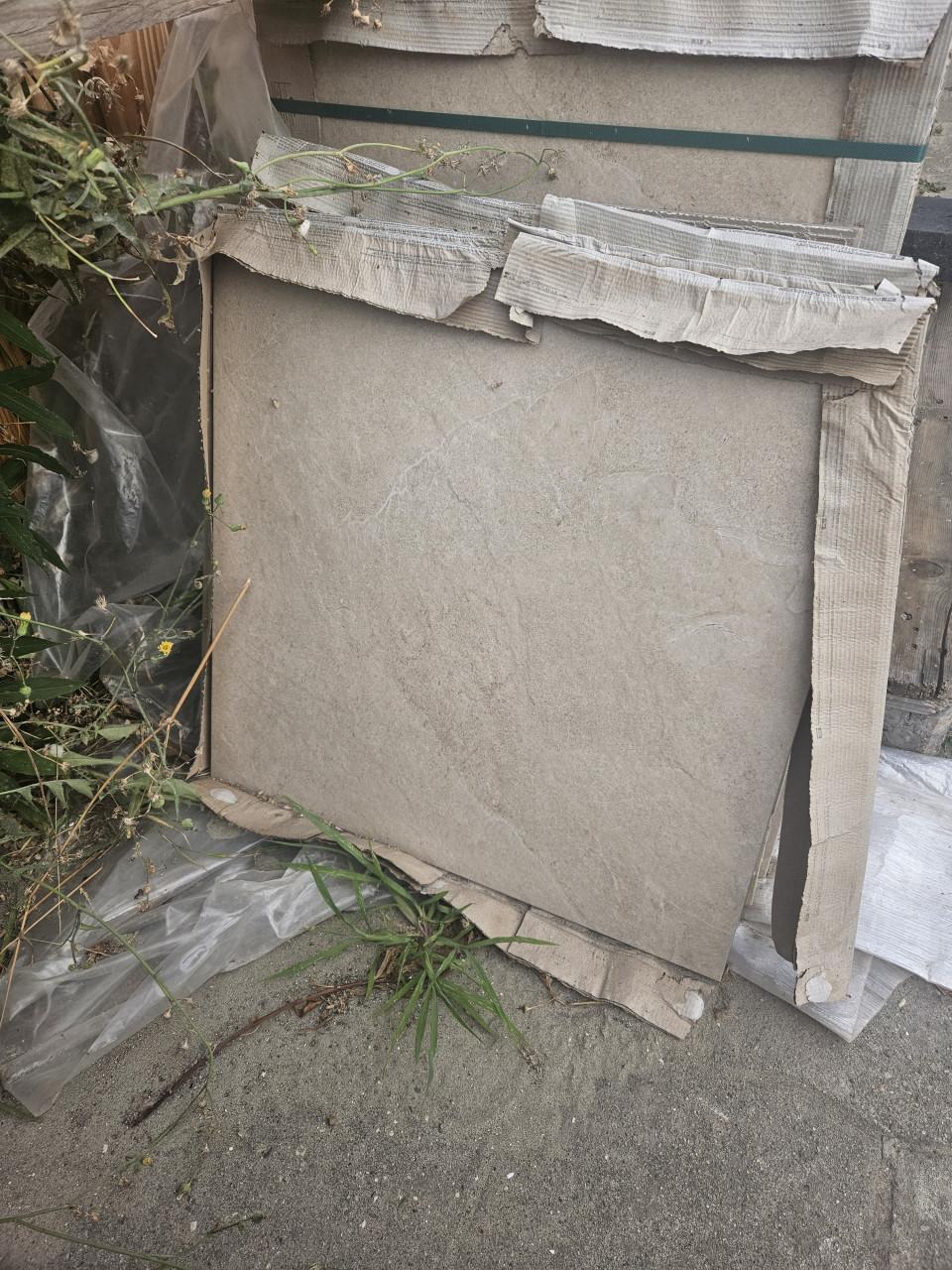 Nieuwe keramische tuintegels 60x60x3