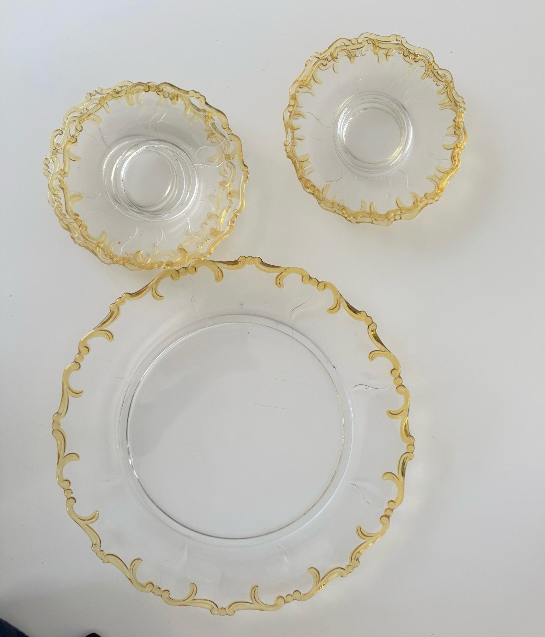 Gebakservies vintage/ retro
