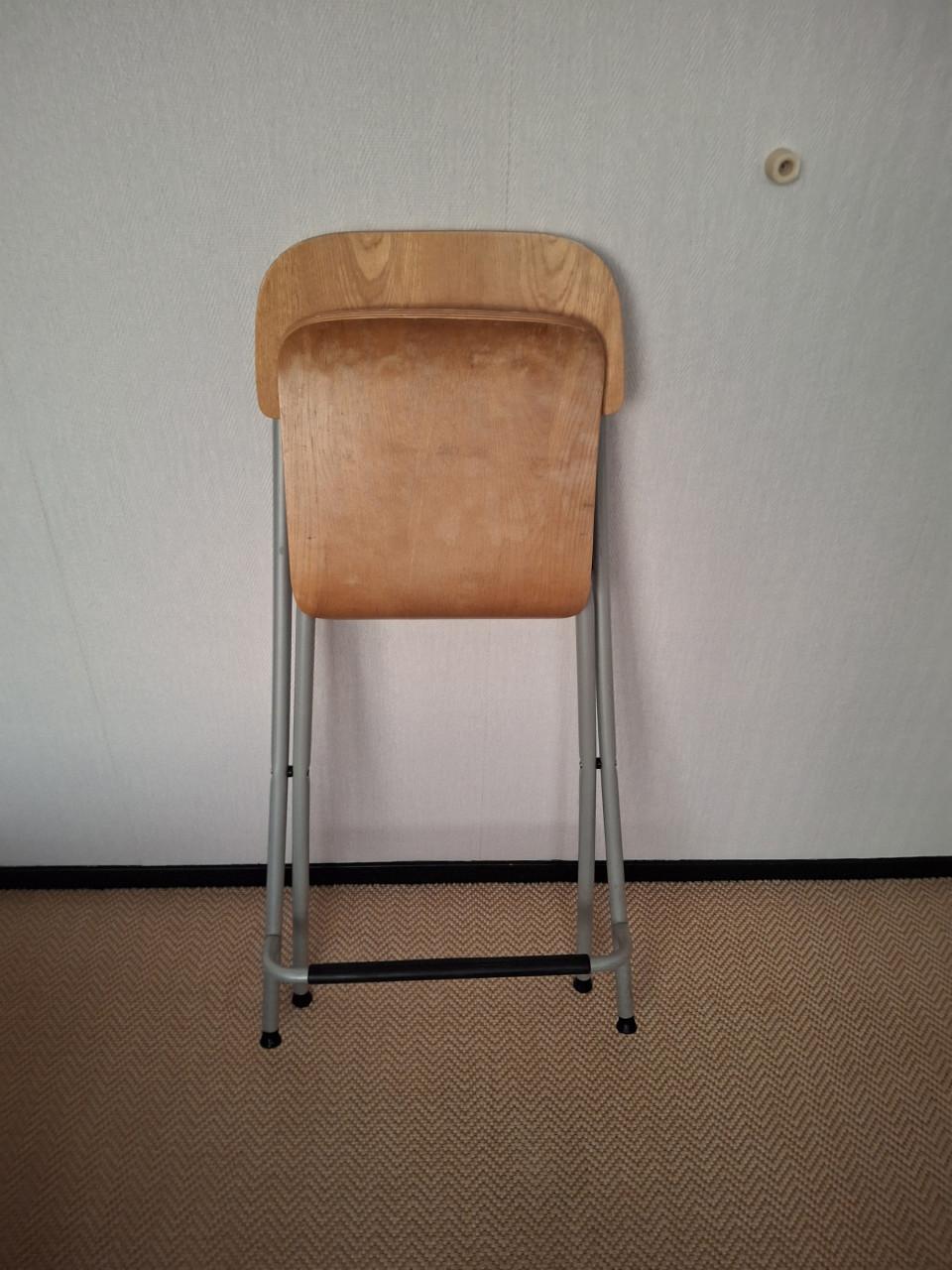 Ikea blank eiken kinder/tafelstoel