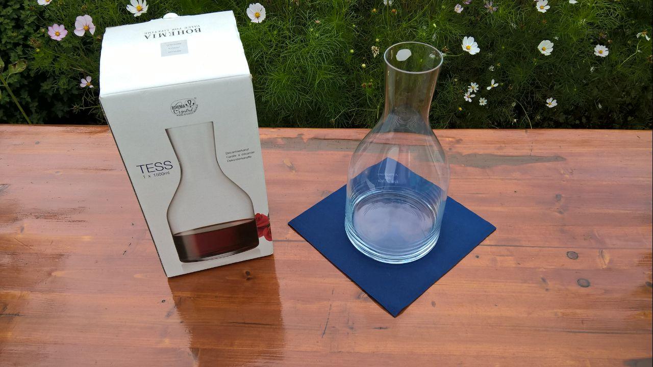 Nieuwe decanteerkaraf Bohemia Crystal 1.5L