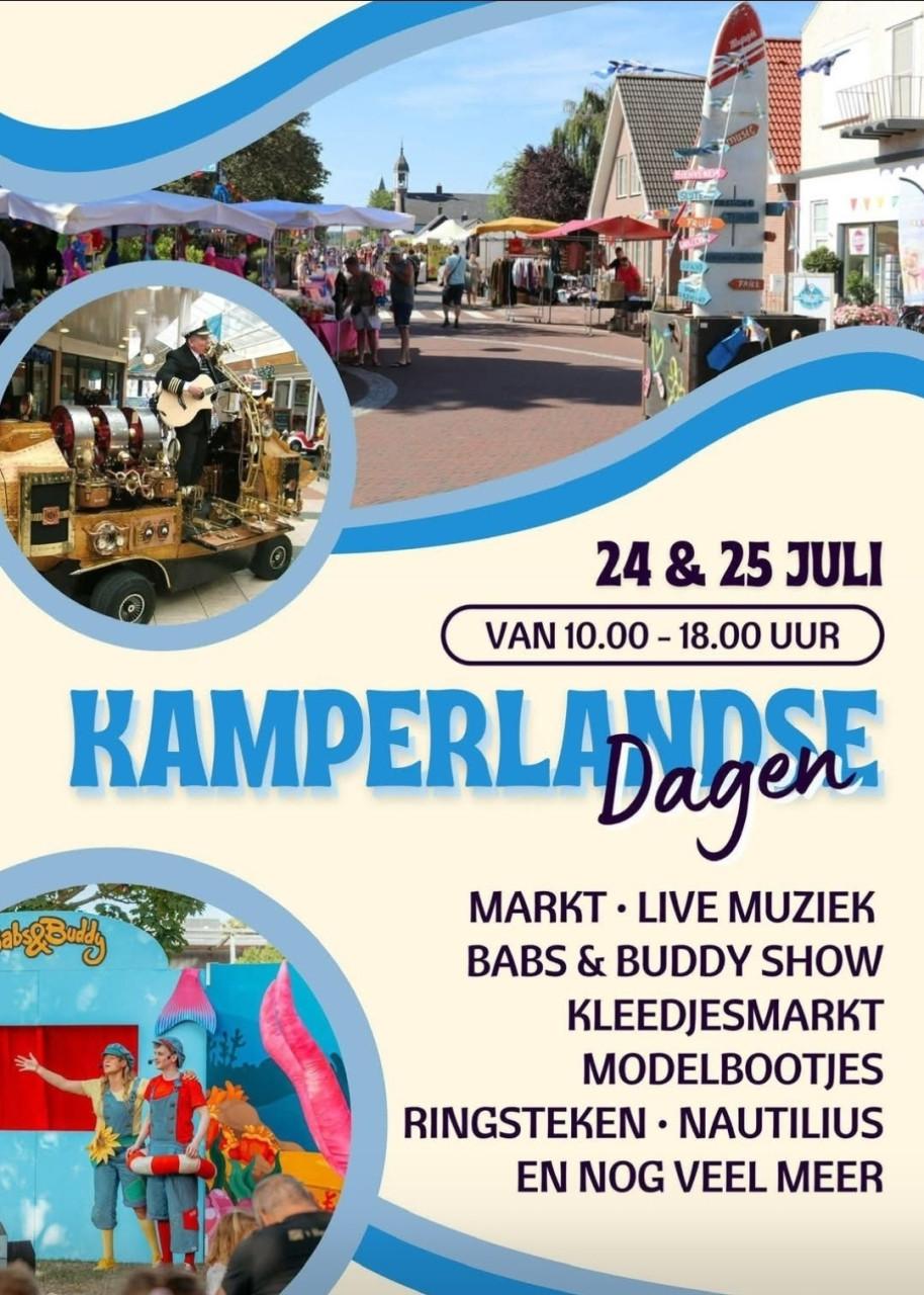 Kleedjes markt op de Kamperlandse dagen