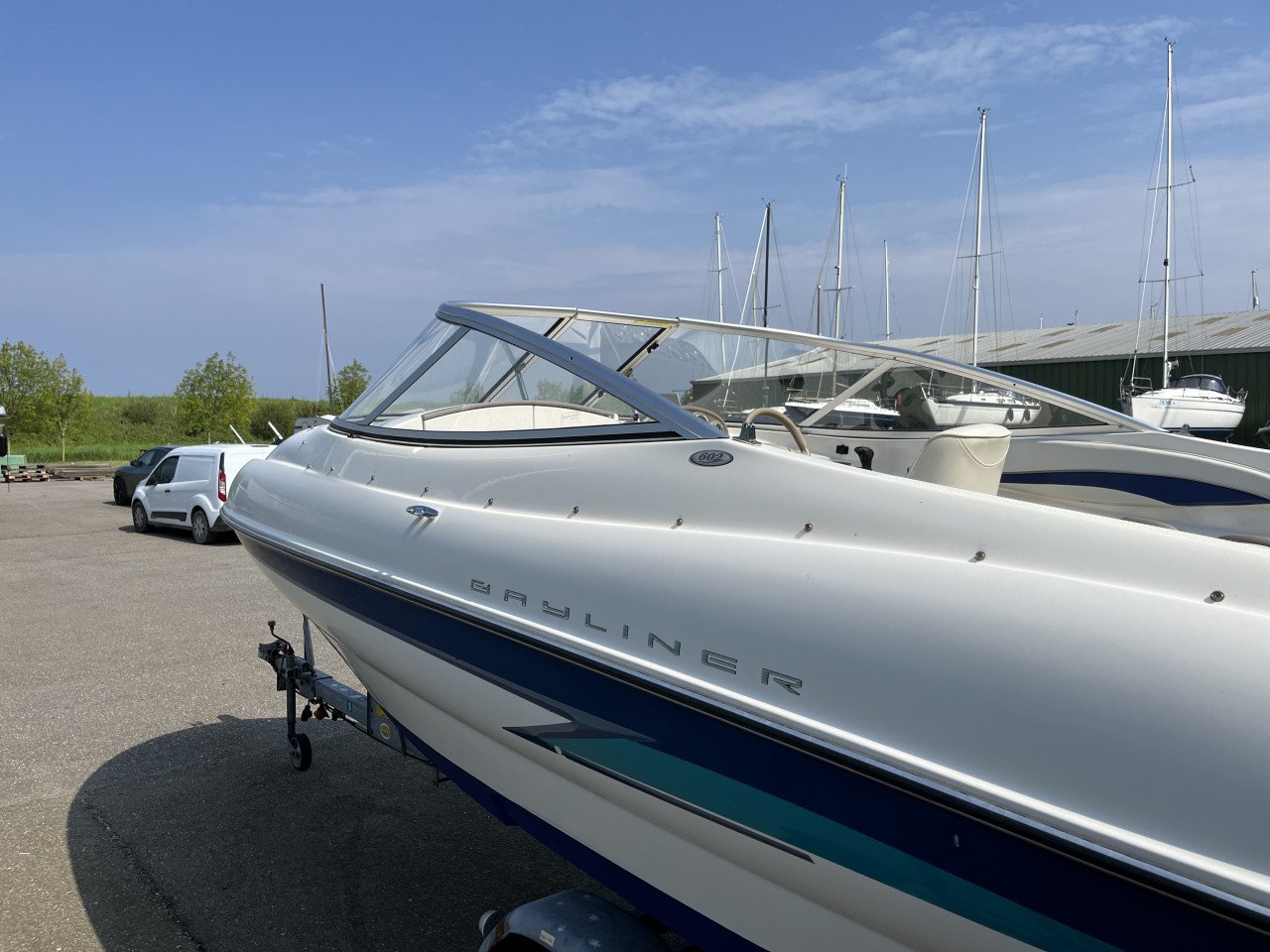2004 Bayliner Cuddy CU602, 220 pk in perfecte staat, Incl Riba Trailer