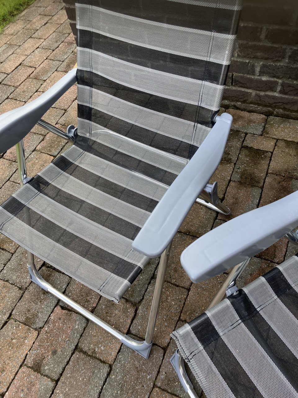 Camping stoelen met hoge rug