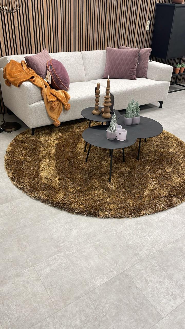 Rond vloerkleed, nu als showmodel afgeprijsd