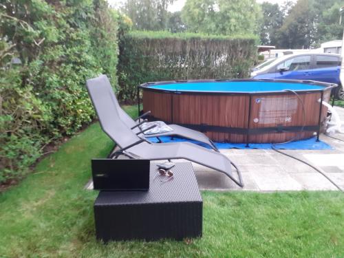 Opzetzwembad 3m doorsnee hoogte 1 m zonder toebehoren