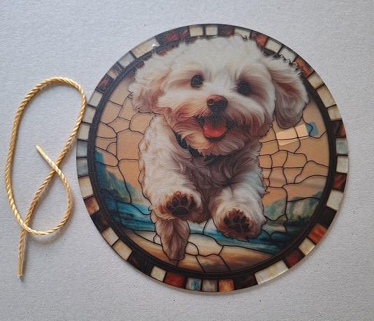 Acryl Zonnevanger Hond   NIEUW