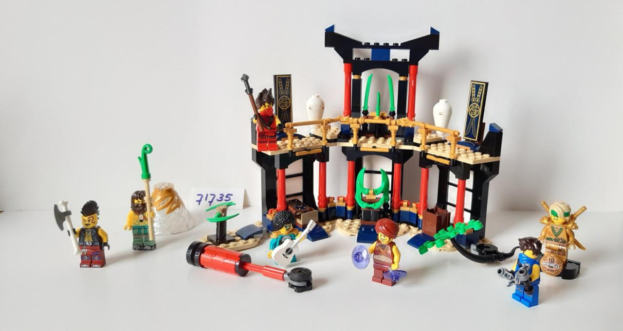 Lego Ninjago 71735: Toernooi der Elementen met alle 7 minifiguren!