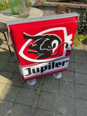 Jupiler lichtreclame bord