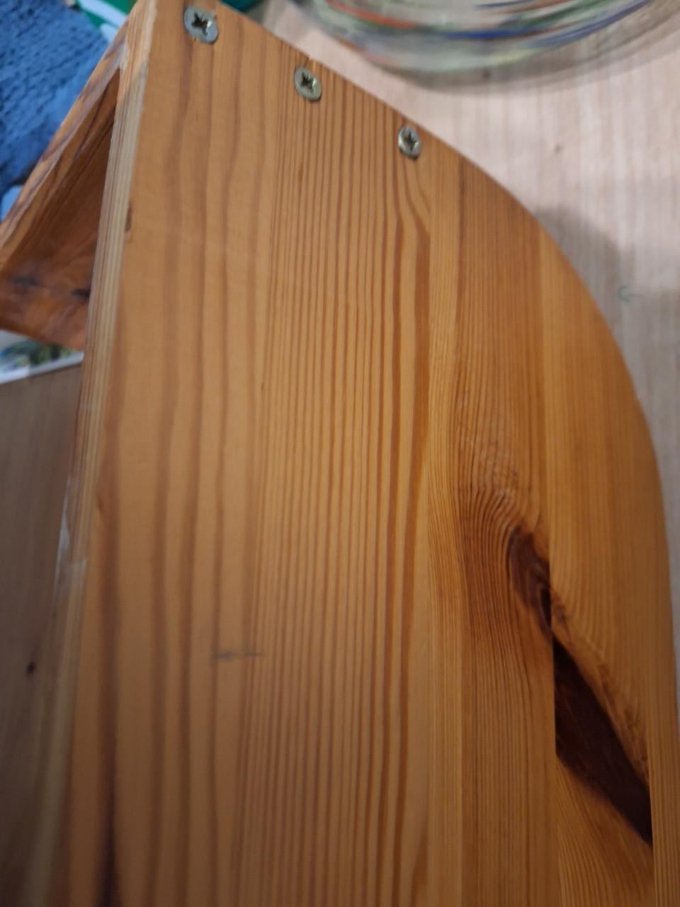 Houten rek