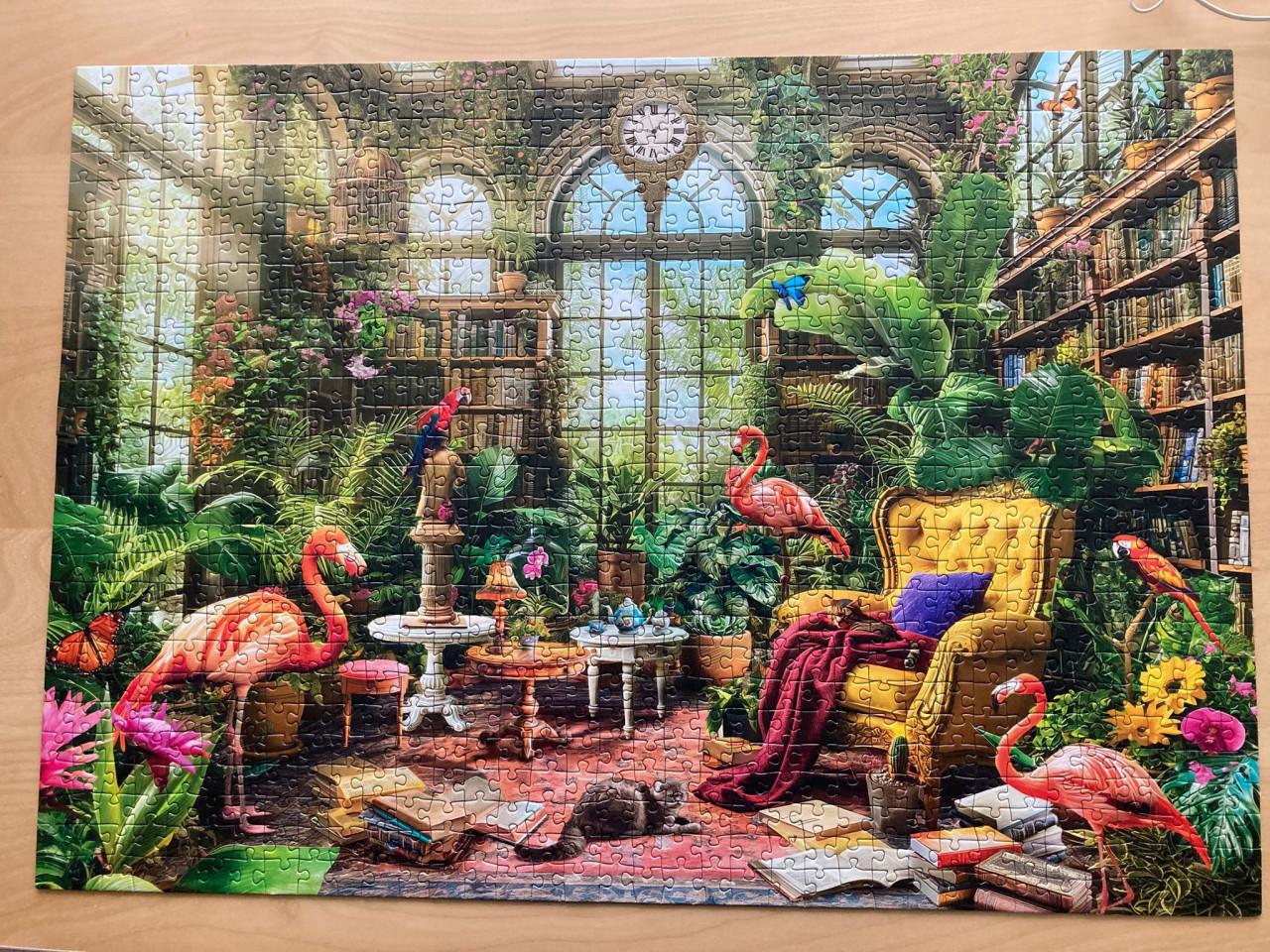 Puzzel The Greenhouse Library