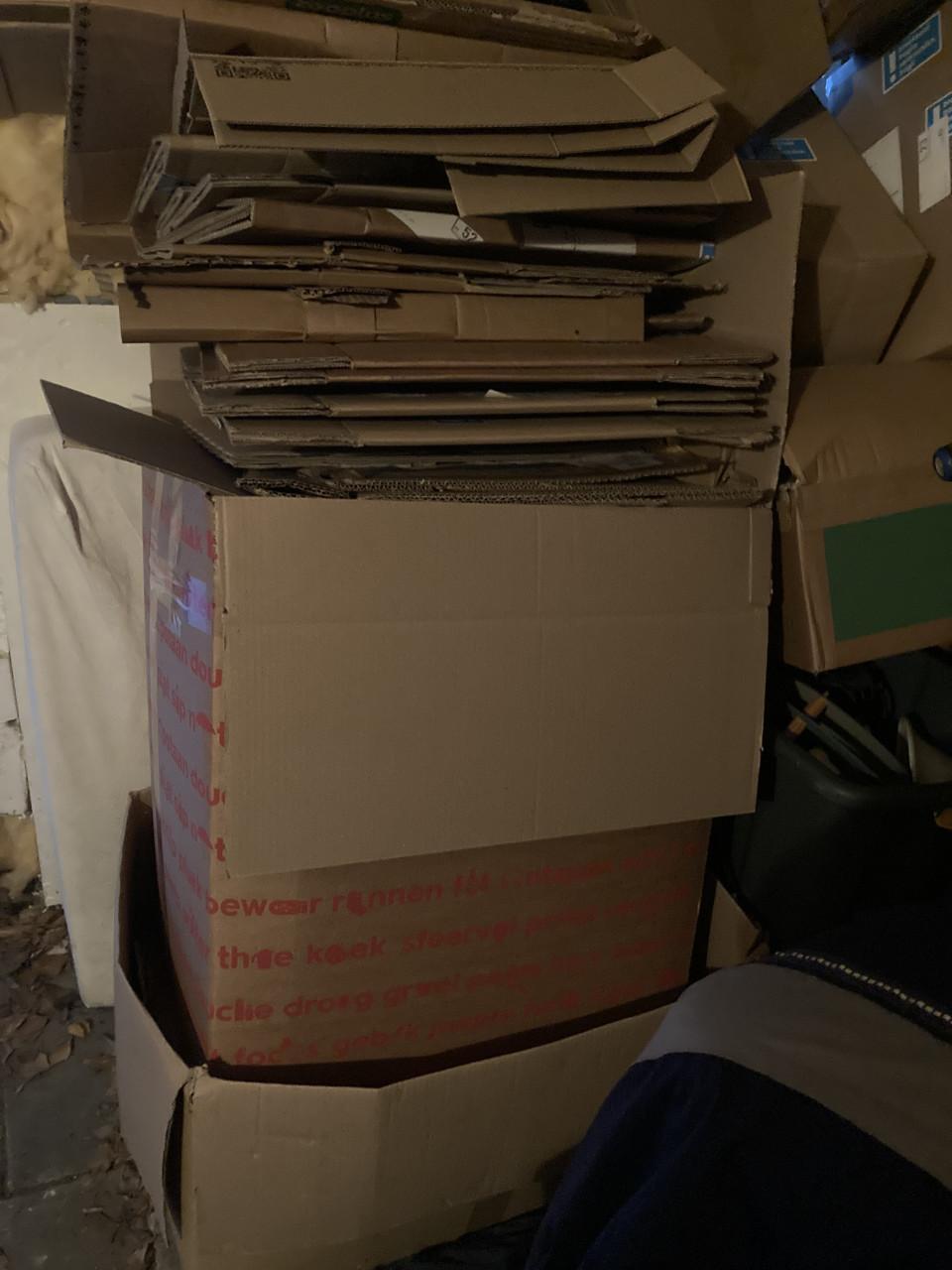 Karton voor oudpapier