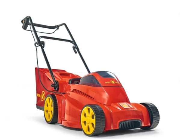 Wolf Garten accu grasmaai machine