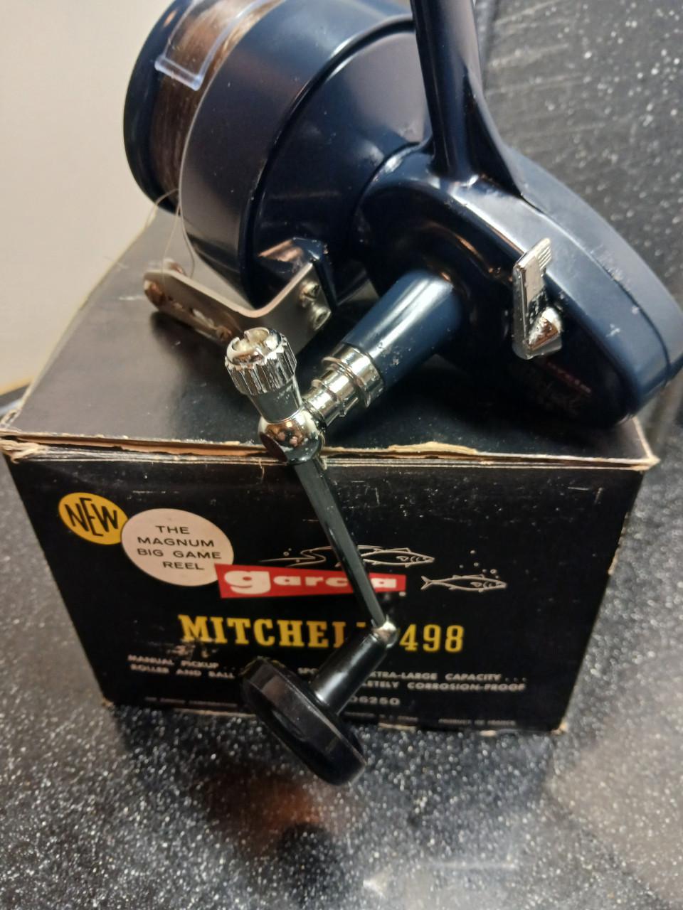 Vintage mitchell 498 vis molen
