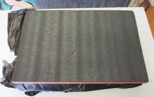 5x foam platen   50x33     (nieuw)