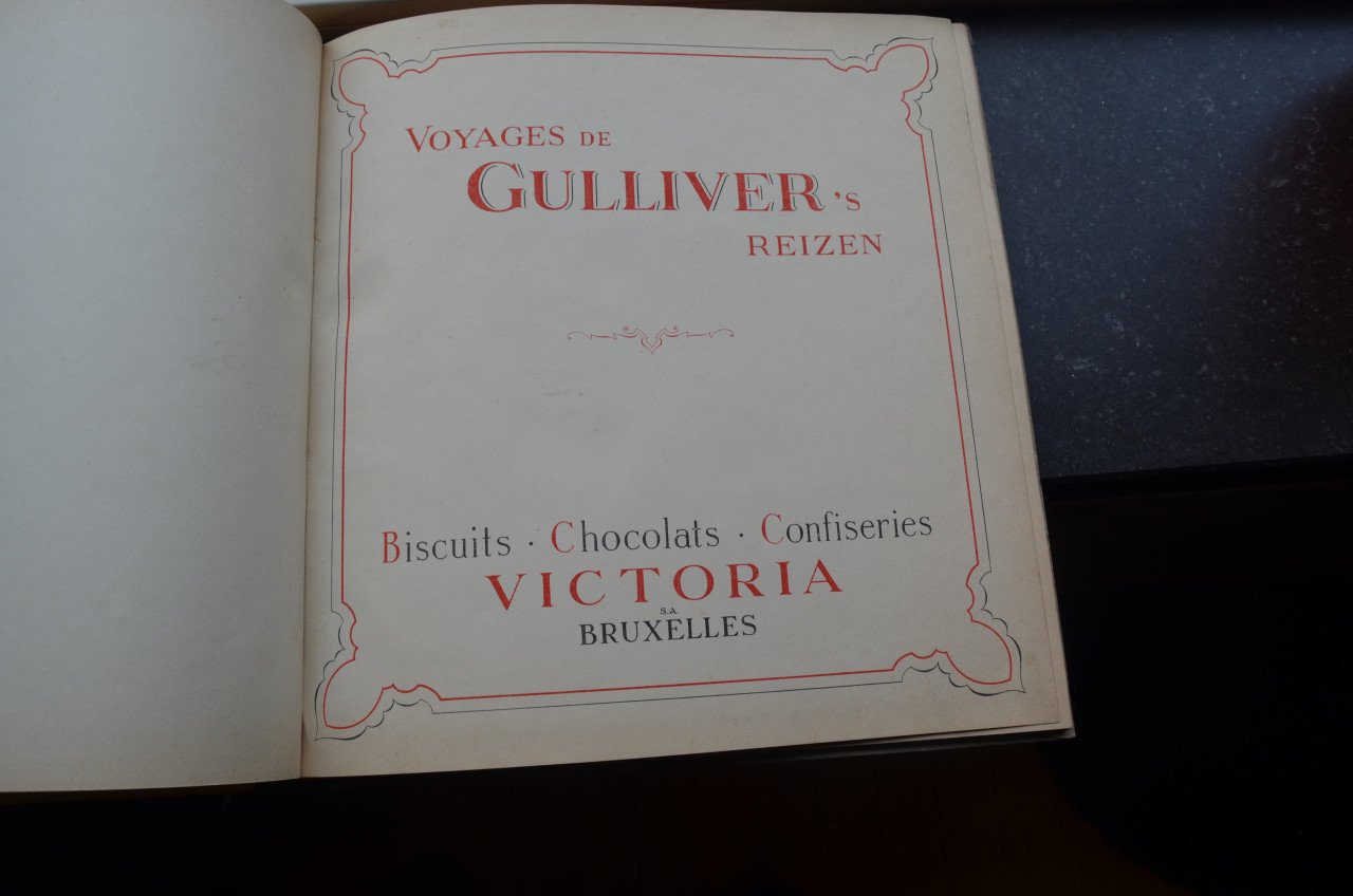 Gulliver's reizen Victoria Biscuits Brussel