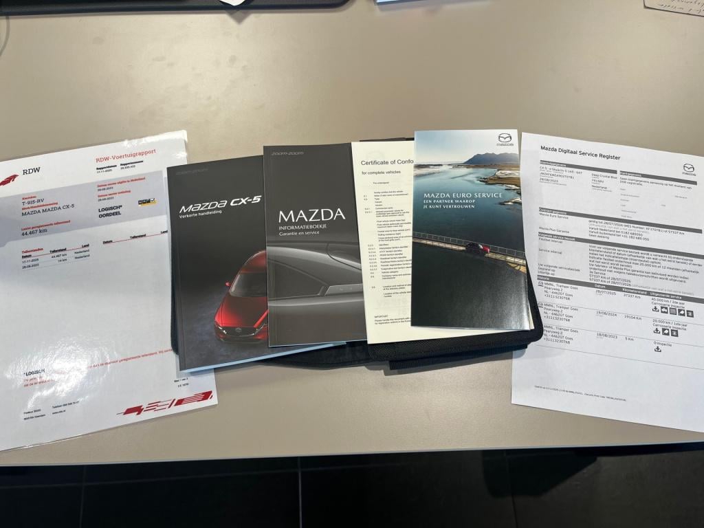 Mazda Cx-5 2.0 e-skyactiv-g m hybrid 165 homura|schuif-/kanteldak|trekhaak|