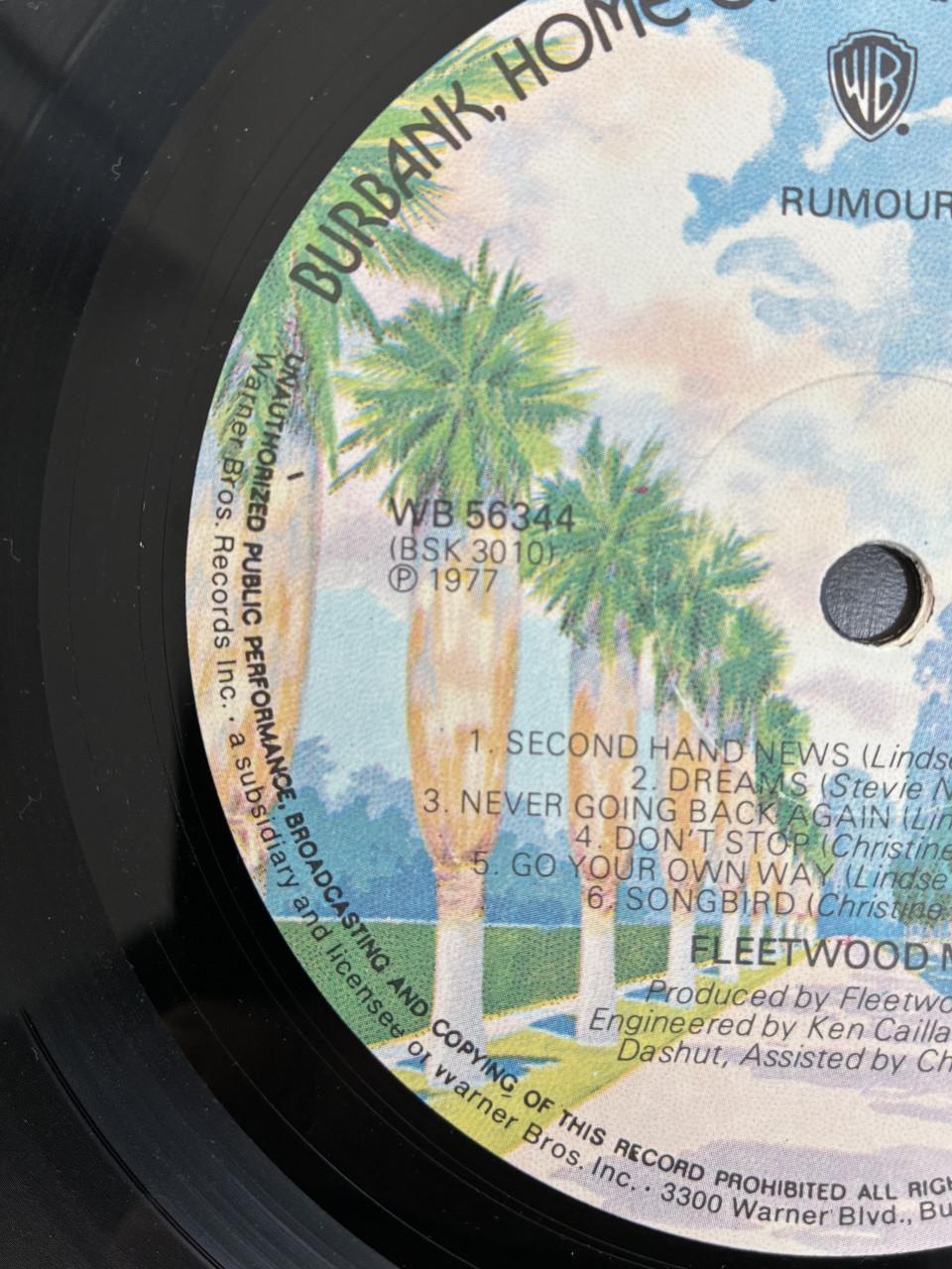 Fleetwood Mac Rumours Lp