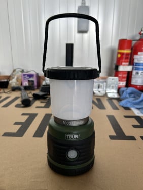 Oplaadbare campinglamp