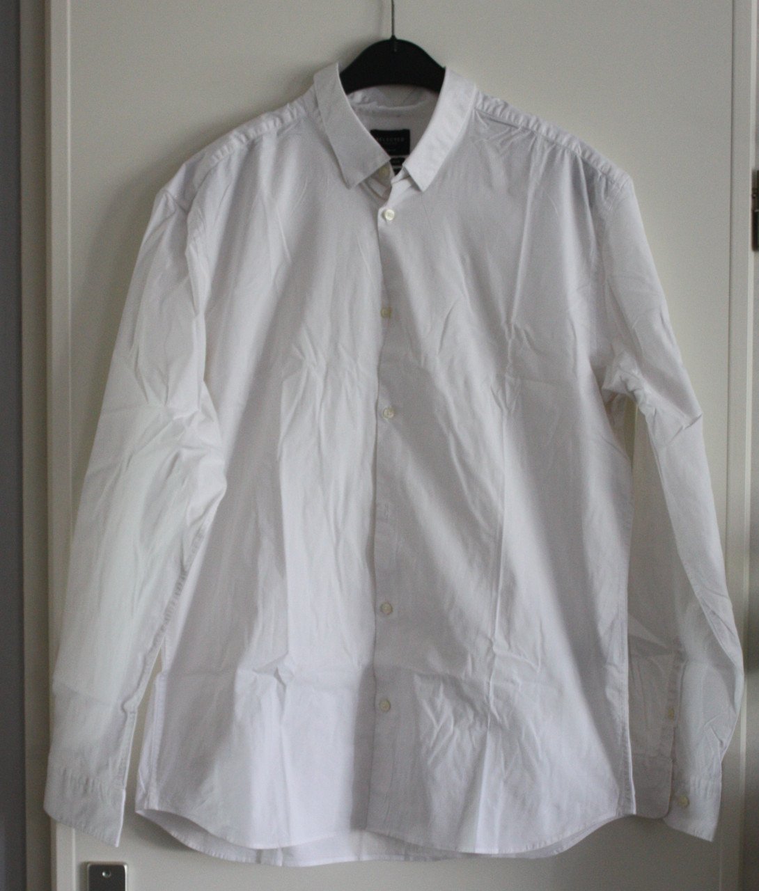 Wit overhemd maat xl-44