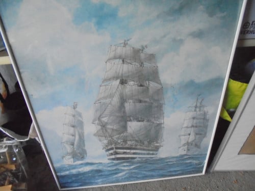 Witte kunststof lijst