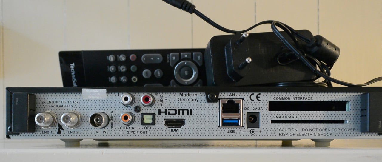 4K/UHD/HD+ Sat + kabel ontvanger Technisat Digit ISIO STC+
