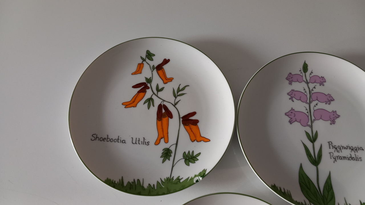 5 design bordjes