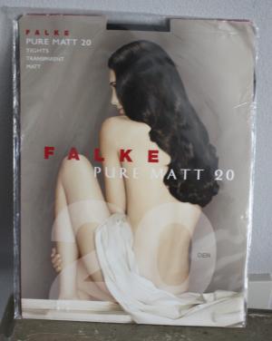 Nieuwe panty falke zwart maat s
