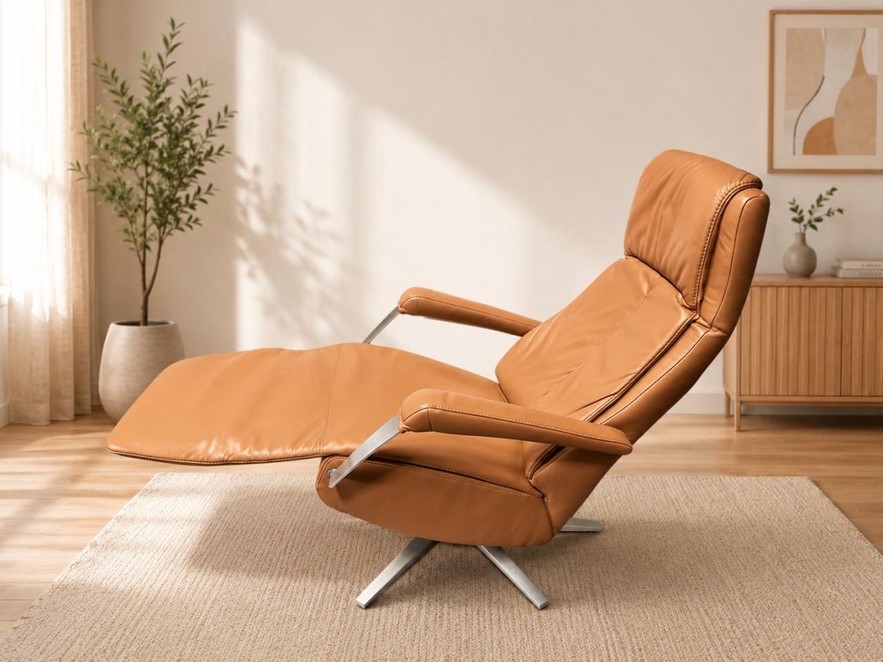 Mooie relax fauteuil met accu, zgan