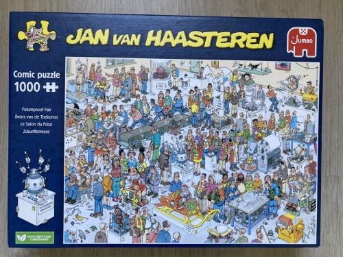 Puzzel Jan van Haasteren: beurs van de toekomst