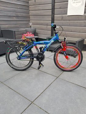 Leuke 20 inch Loekie Snake Jongensfiets